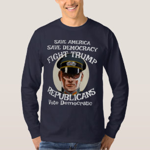 Camiseta NoTrump Partido Republicano Graduado Jubilación Bo