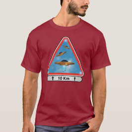 CAMISETA NOUVEAU PANNEAU DE SIGNALISATION OVNI