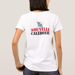 Camiseta Nouvelle-Calédonie, raie manta, tribal océanien