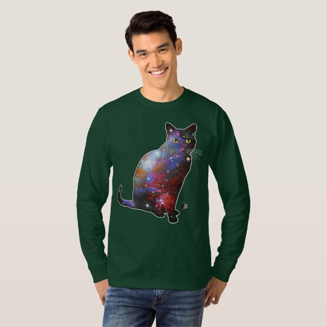 Camiseta Nova Espacio En Gato (Anverso completo)