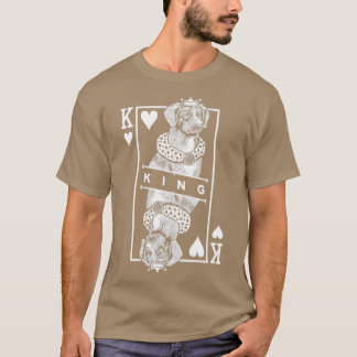 Camiseta Nova Scotia Duck Tolling Retriever King Of Hearts