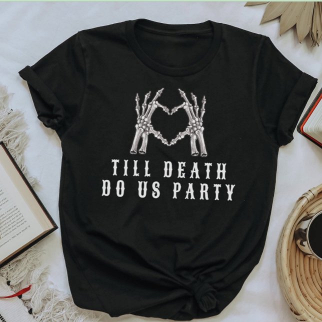 Camiseta NOVA Skull Bride o Muere Hasta que la Muerte Despe (Subido por el creador)