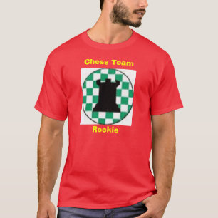 Camiseta Novato del equipo del ajedrez