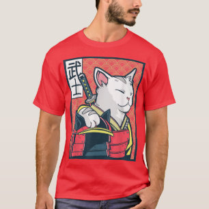 Camiseta Nóvaya de arte gato japonés de Catzilla