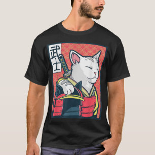 Camiseta Nóvaya de arte gato japonés de Catzilla