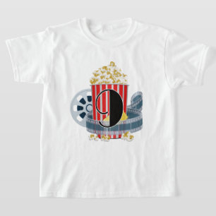 Camiseta nove edad unisex película de palomitas de cumpleañ