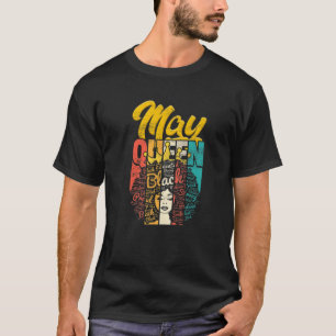 Camiseta Nove Reina del Cumpleaños Nacida En Mayo Chicas Mu