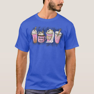 Camiseta Novecientos años: Novia rosa retro de café con taz