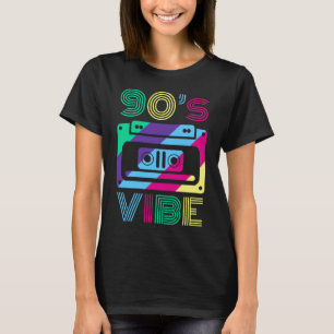 Camiseta Novecientos años Vibe 90, traje de Fiesta temático