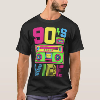 Camiseta Novecientos Vibe 1990 Estilo Moda 90 Juego de tema