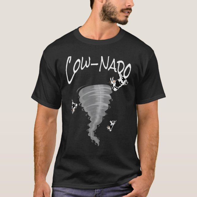 Camiseta Novedad Animal Cow Nado (Anverso)
