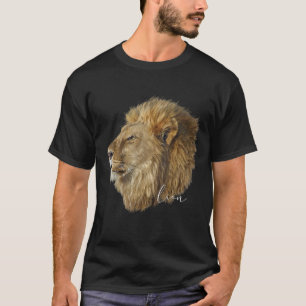 Camiseta Novedad de animales del León de Guay Felidae Wildc