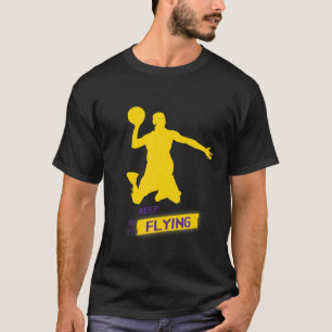 Camiseta Novedad de baloncesto Slam Dunk Jump Player Keep F