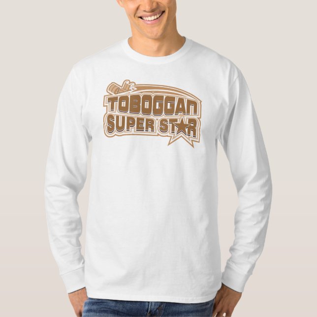Camiseta Novedad de deportes de invierno Toboggan Superstar (Anverso)