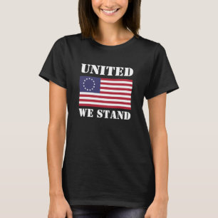 Camiseta Novedad de Moda Femenina UNITED WE STAND