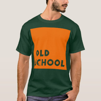 Camiseta Novedad de motivación de gimnasia de la vieja escu