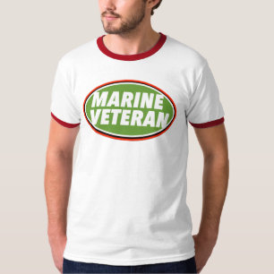 Camiseta Novedad de novela impresa de veterano de marina