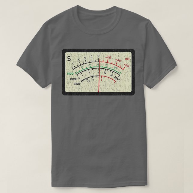 Camiseta NOVEDAD de radio por medio de aficionados aficiona (Diseño del anverso)