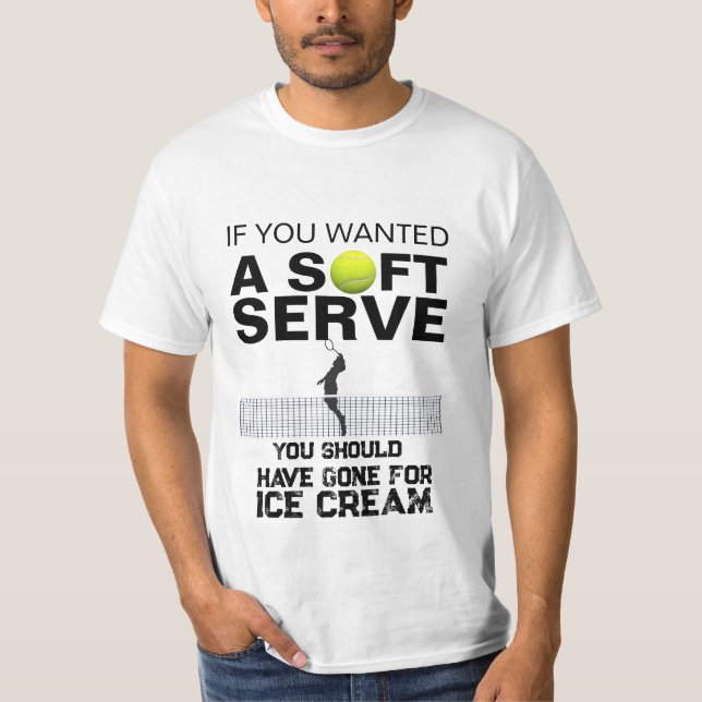 Camiseta Novedad de tenis de Guay Si quisiera (Anverso)