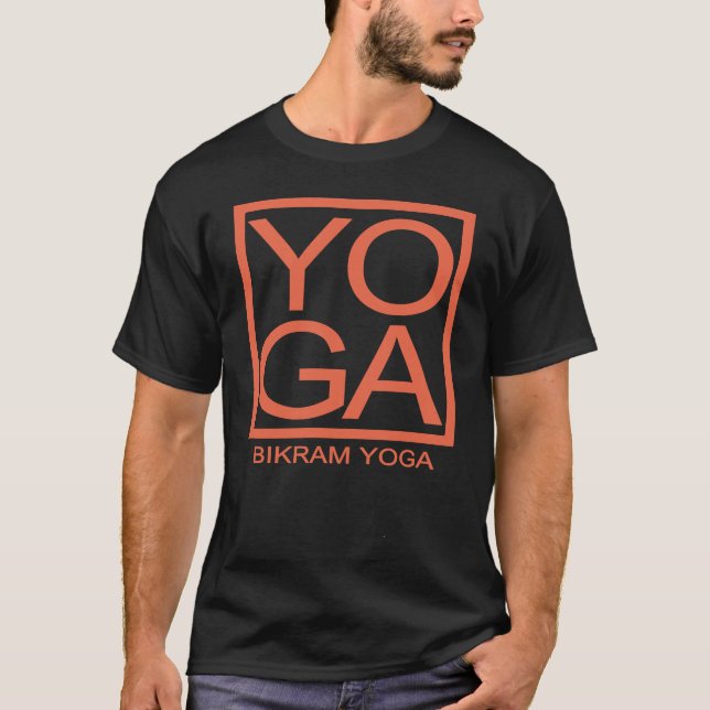 Camiseta Novedad de Yoga Bikram Tic Yoga Lover (Anverso)