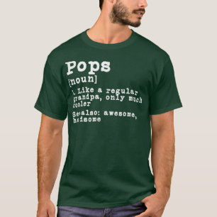 Camiseta Novedad del abuelo con la divertida definición del