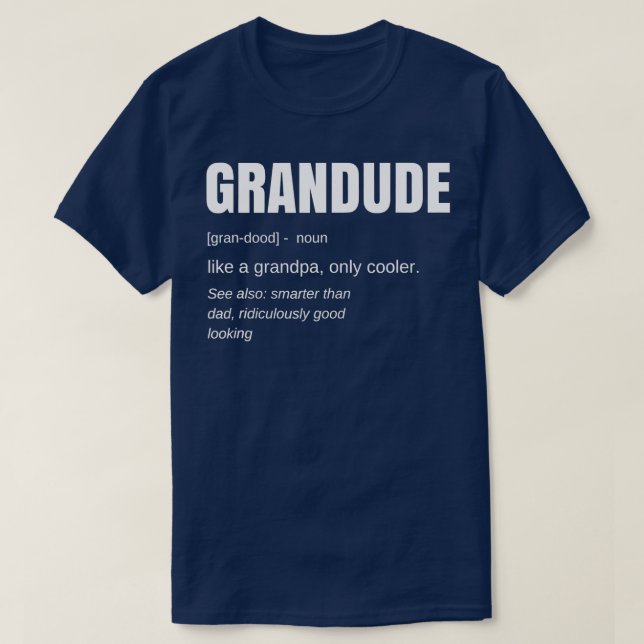 Camiseta Novedad del abuelo de Guay de GRANDUDE (Diseño del anverso)