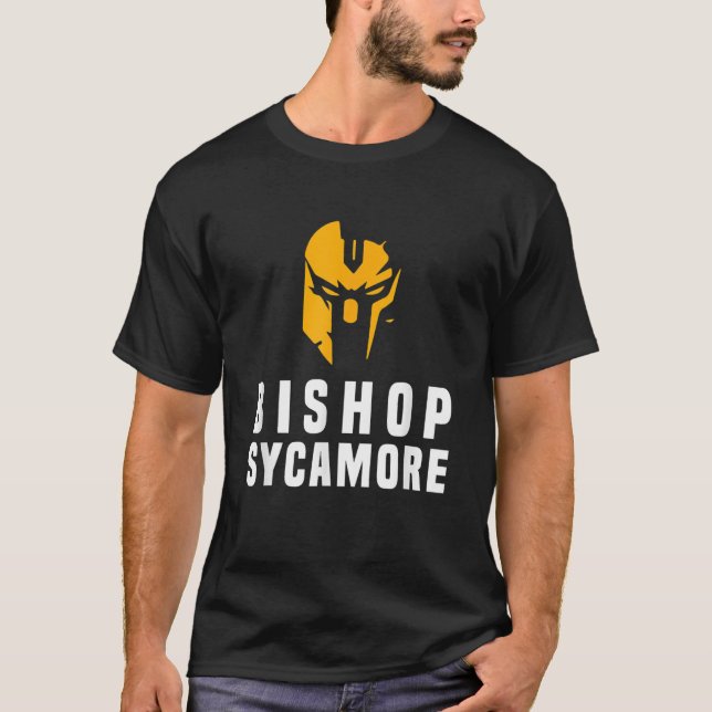 Camiseta Novedad del instituto Obispo Sycamore (Anverso)
