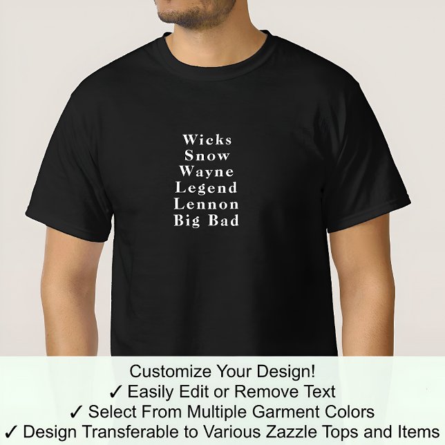 Camiseta Novedad divertida para el nombre de John Personali (Subido por el creador)