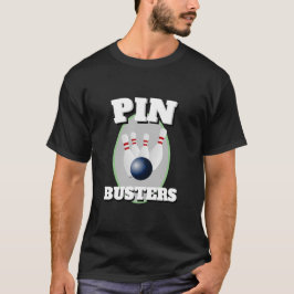 Camiseta Novedad divertida para hombres BUSTERS de boliche