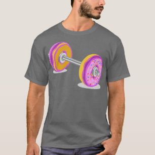 Camiseta Novedad Donut Barbell