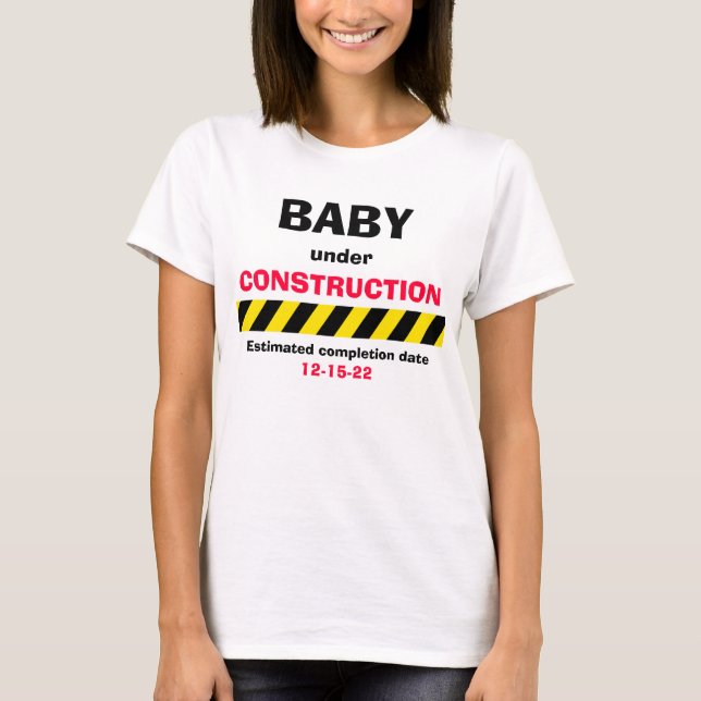 Camiseta Novedad graciosa Embarazo a la maternidad Mujeres  (Anverso)