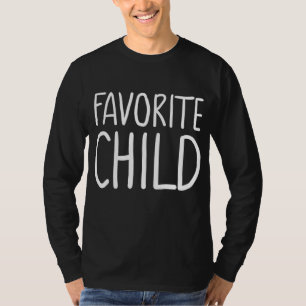 Camiseta Novedad graciosa infantil favorita de mamáDad