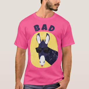 Camiseta Novedad gráfica de Badass Donkey Funny Pun con pro