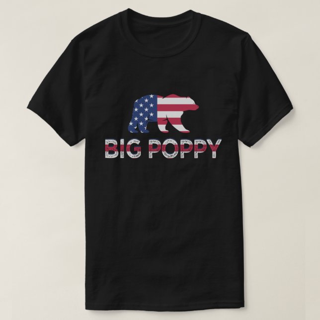 Camiseta Novedad grande del día de padre del regalo de la (Diseño del anverso)