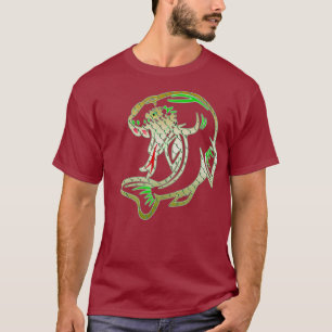 Camiseta Novedad híbrida de pescados de la serpiente de Cob