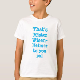Camiseta Novedad infantil, MISTER WISEN-HEIMER