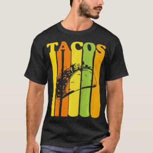 Camiseta Novedad infantil retro vintage diseño gráfico taco