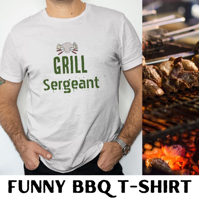 Camiseta Novedad masculina del sargento Grill Funny Bbq (Subido por el creador)