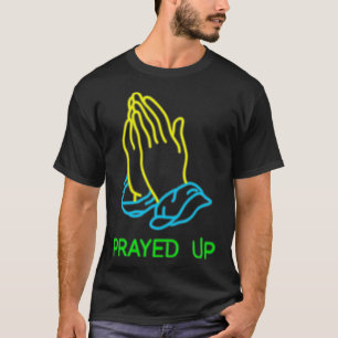Camiseta Novedad Rezando Manos Rezando