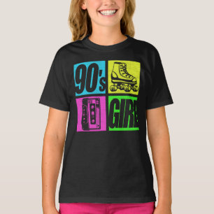 Camiseta Novedades Chica de los años 90 Moda 90 Fiesta Temá