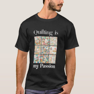 Camiseta Novedades de acolchado para mujeres amantes del ac