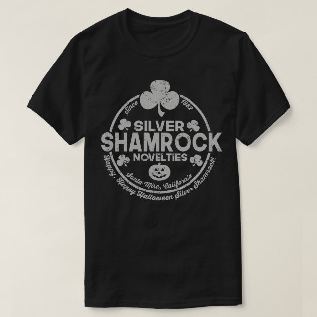 Camiseta Novedades Shamrock plateadas (Diseño del anverso)