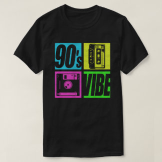 Camiseta Novedades Vibe 1990 Moda 90 Fiesta Temática 90