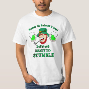 Camiseta Novela del Día de San Patricio PREPÁREMONOS PARA T