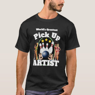 Camiseta Novela divertida de artículos de bowling ARTISTA P