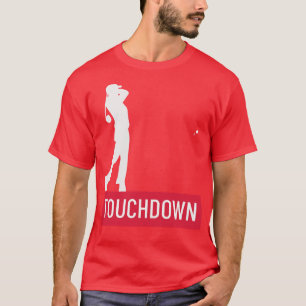 Camiseta Novela gráfica divertida Touchdown Golf Golfer Gol