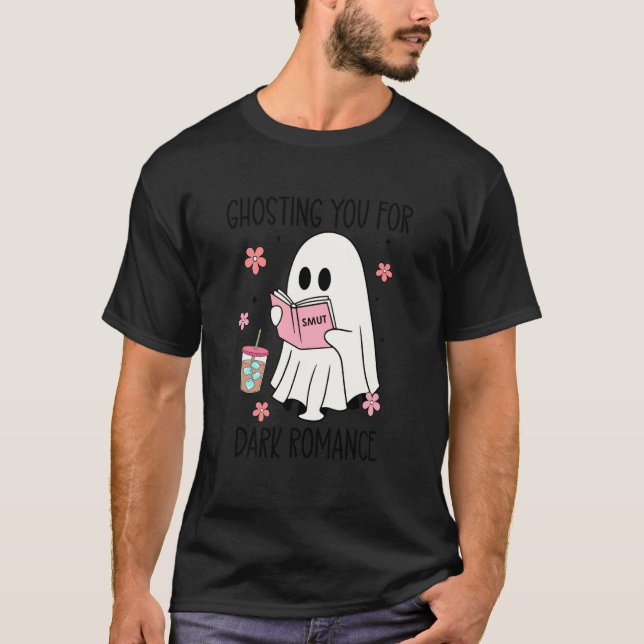 Camiseta Novela oscura de romances subidos de tono que te a (Anverso)
