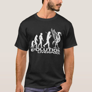 Camiseta Novela para hombre Bir del pájaro del hígado del