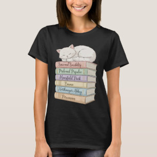 Camiseta Novelas de Jane Austen IX