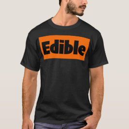 Camiseta Novelidad de Impresión Comestible